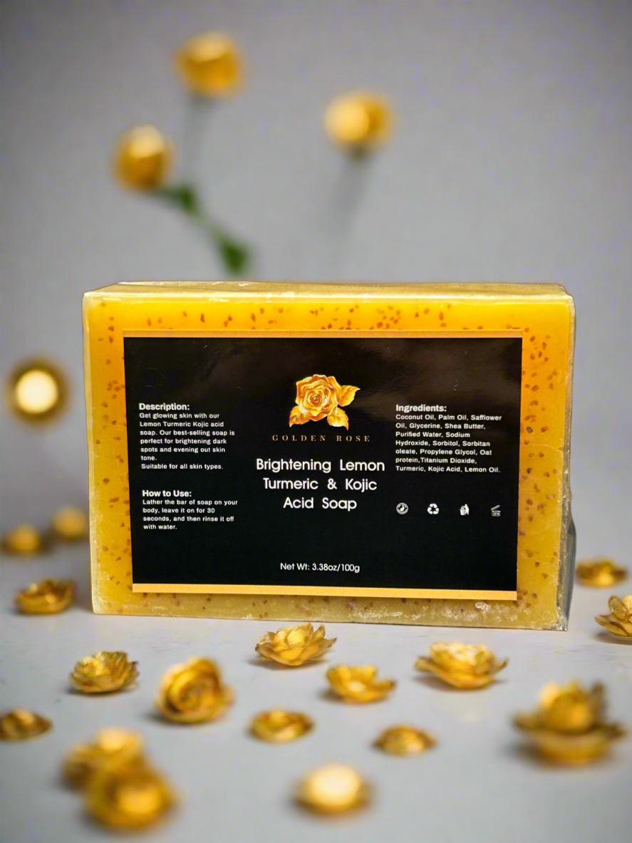 Lemon Turmeric Kojic Acid Soap